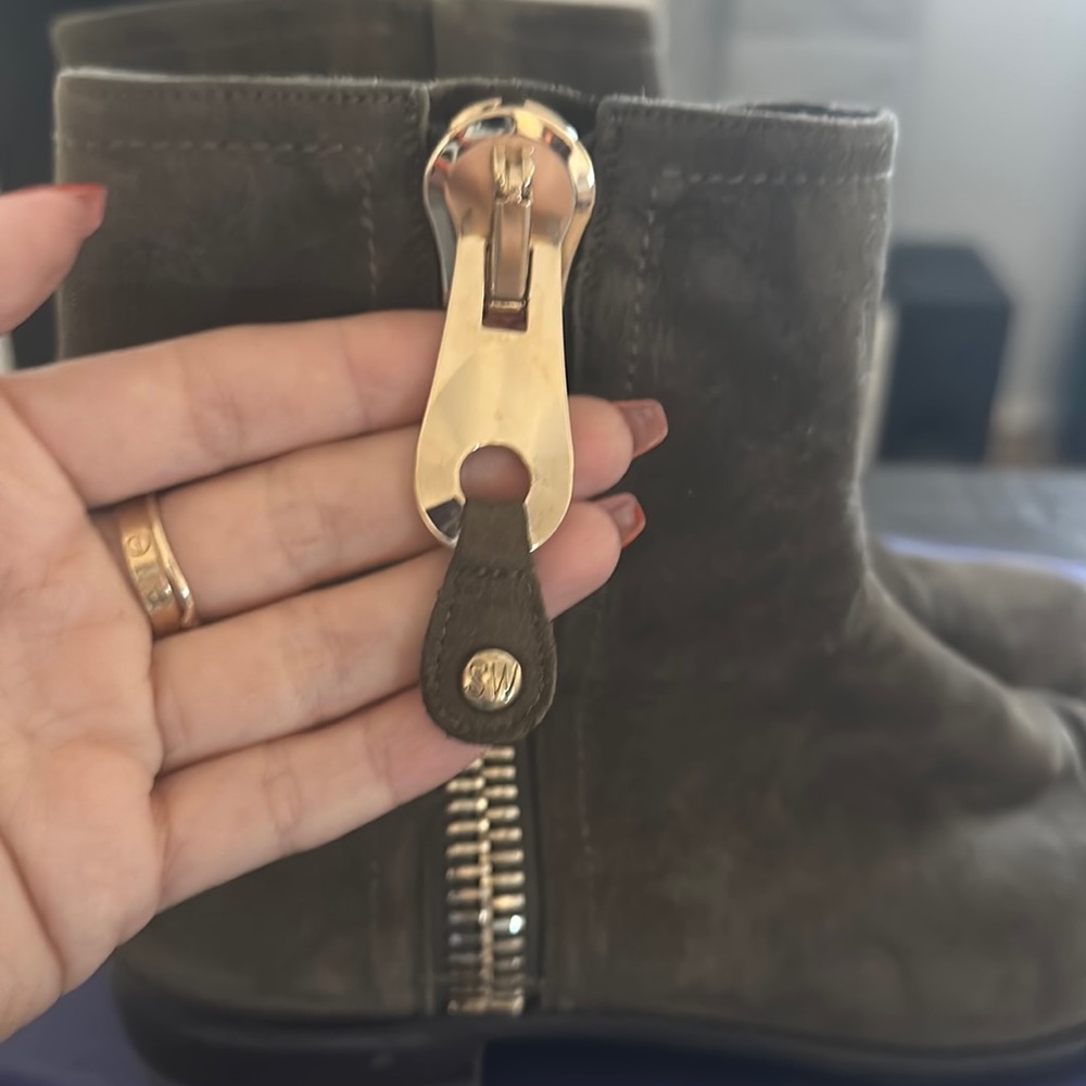 Stuart Weirzman Winzipper Boot Size 7.5 - image 7